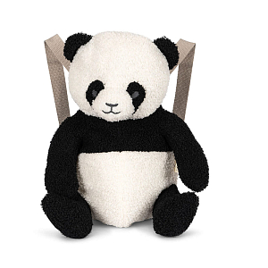 Рюкзак в виде панды Konges Slojd "Panda", молочный